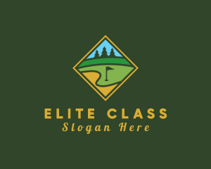 Golf Course Diamond logo design