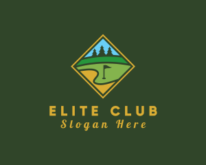 Club - Golf Course Diamond Club logo design