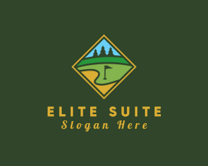 Golf Course Diamond logo design