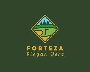 Golf Course Diamond logo design