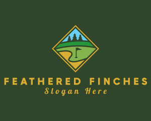 Golf Course Diamond logo design