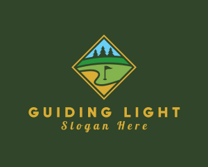 Golf Course Diamond logo design