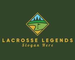 Golf Course Diamond logo design