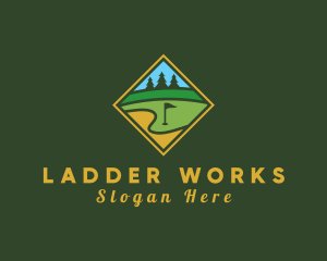 Golf Course Diamond logo design