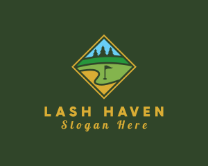 Golf Course Diamond logo design