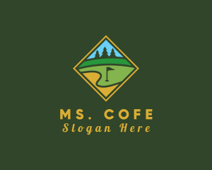 Golf Course Diamond logo design