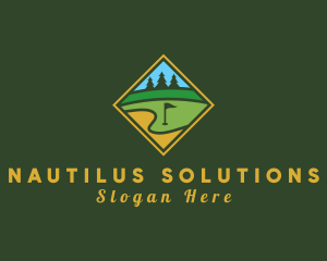 Golf Course Diamond logo design