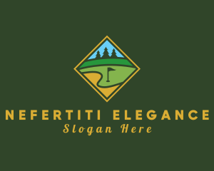 Golf Course Diamond logo design