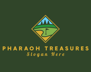 Golf Course Diamond logo design