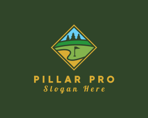 Golf Course Diamond logo design