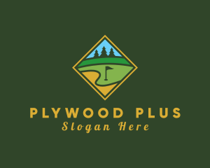 Golf Course Diamond logo design