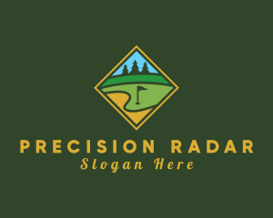 Golf Course Diamond logo design