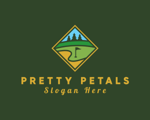 Golf Course Diamond logo design