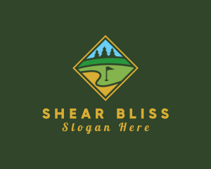 Golf Course Diamond logo design