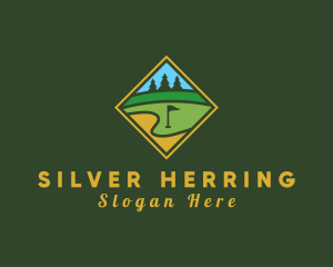 Golf Course Diamond logo design