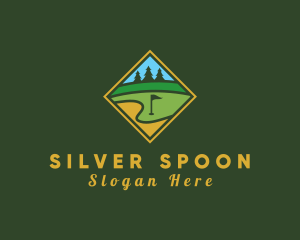 Golf Course Diamond logo design