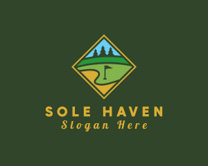 Golf Course Diamond logo design