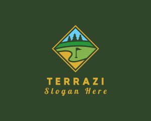 Golf Course Diamond logo design