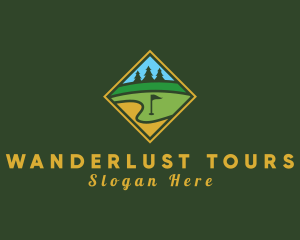 Golf Course Diamond logo design