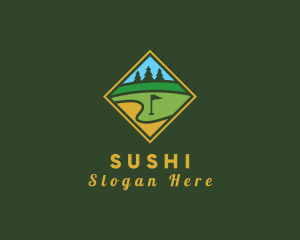 Golf Course Diamond logo design