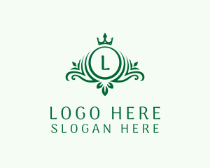 Queen - Royal Luxury Crown logo design