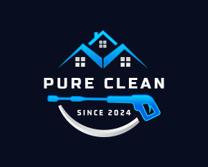 Pressure Wash Cleaning Equipment logo design