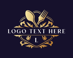 Premium Dining Cuisine logo design