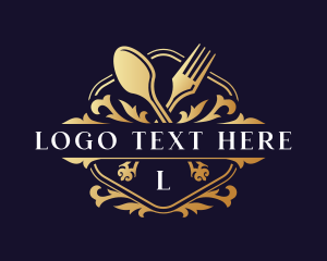 Gourmet - Premium Dining Cuisine logo design