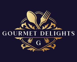 Premium Dining Cuisine logo design