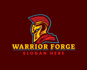 Spartan Gaming Warrior logo design