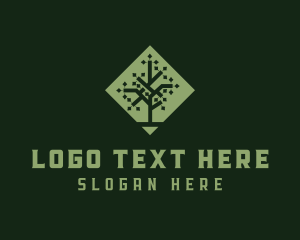 Sustainable - Tree Eco Park logo design