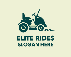 Lawn Mower Ride logo design