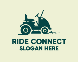 Lawn Mower Ride logo design