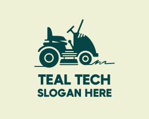 Lawn Mower Ride logo design