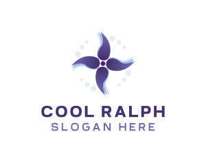 Cool Wind Ventilation logo design