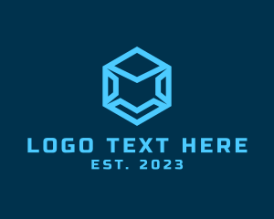 Programmer - Startup Digital Box logo design