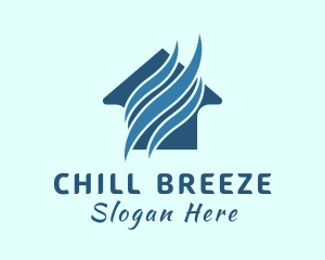 Home Cooling Air Ventilation  logo design