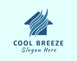 Home Cooling Air Ventilation  logo design