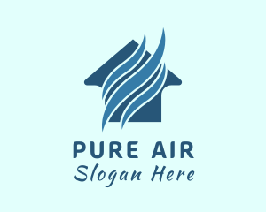 Home Cooling Air Ventilation  logo design