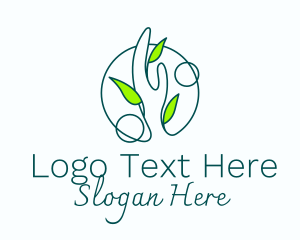 Leafy Hand Charity Logo