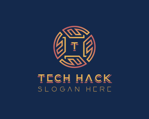 Technology Cyberspace Programming logo design