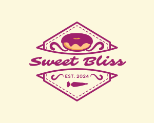 Sweet Doughnut Bread logo design