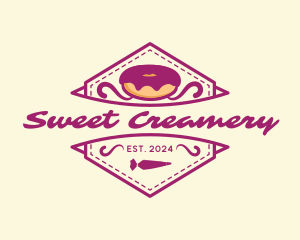 Sweet Doughnut Bread logo design