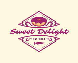 Sweet Doughnut Bread logo design