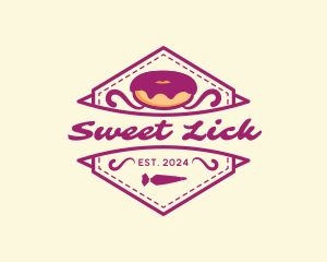 Sweet Doughnut Bread logo design