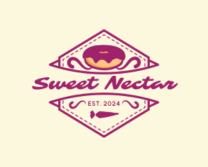 Sweet Doughnut Bread logo design