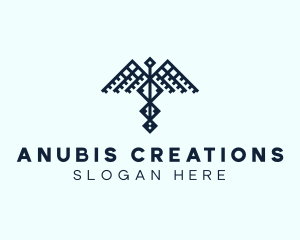 Healthcare Caduceus Wing logo design