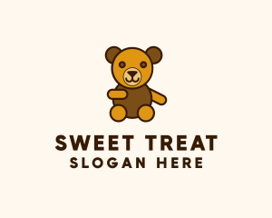 Toy Bear Plushie logo design