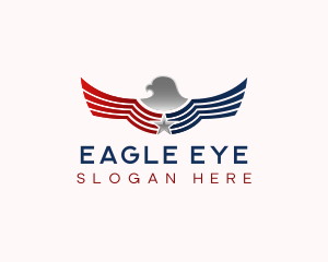 Eagle Wing Patriot logo design