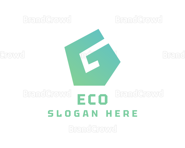 Green Polygon G Logo